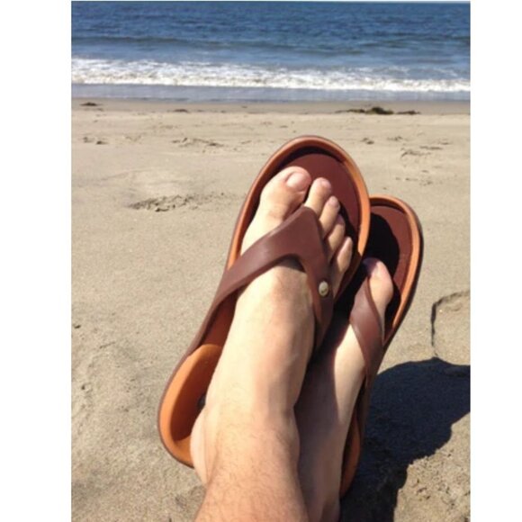 Slide Flip Flop Thong Flat Sandals Men's Sz 11 - Picture 8 of 12